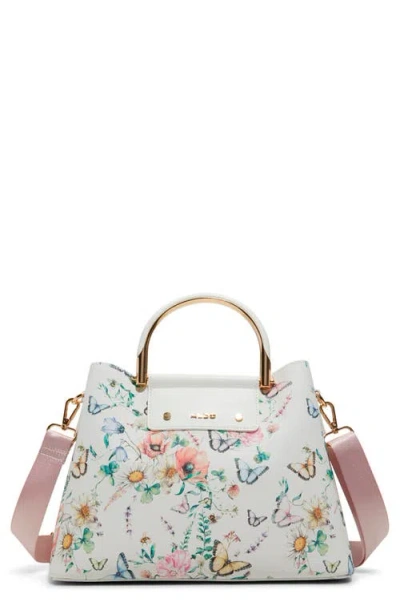 Aldo Sloana Faux Leather Satchel Bag In Multi