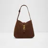 Aldo Soffiettaluxe Suede Shoulder Bag