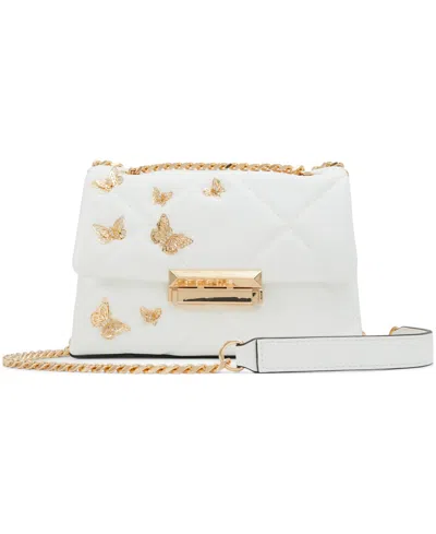 Aldo Softdalsbyyx Synthetic Small Crossbody Bag In White
