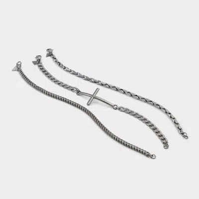 Aldo Steel In Grey In Silver