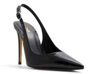 Aldo Stessy Slingback Pointed Toe Pump In Black