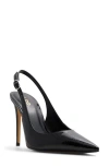 Aldo Stessy Slingback Pointed Toe Pump In Black