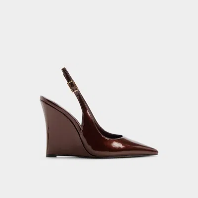 Aldo Stessywedge In Brown