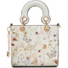 Aldo Sunblingy Faux Leather Crossbody Bag In Ivory Multi