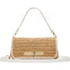 Aldo Sunbloom Shoulder Bag In Mix Material Open Natural