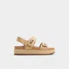 Aldo Sunhaven In Open Natural In Brown