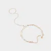 Aldo Talktothehand In Gold/clear Multi In Gold