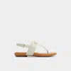 Aldo Taylen In White/bone In Brown