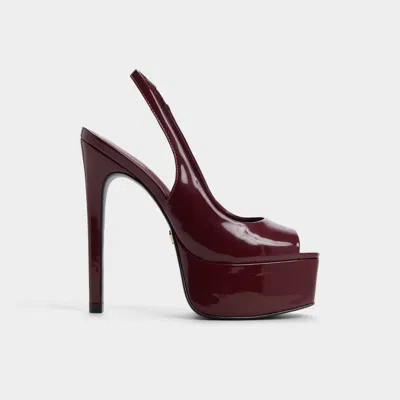 Aldo Thanlinie In Dark Red In Burgundy