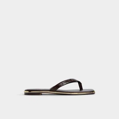 Aldo Theao In Dark Brown In Black