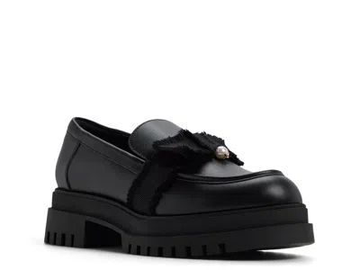Aldo Theatric Platform Loafer In Black