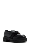 Aldo Theatric Platform Loafer In Black