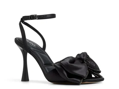 Aldo Tinsel Sandal In Black