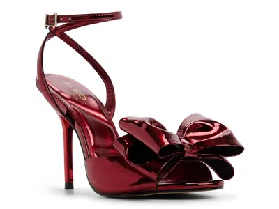 Aldo Tinsletta Sandal In Burgundy