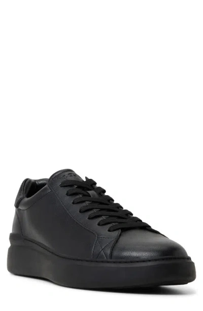 Aldo Toddy Faux Leather Sneaker In Black