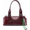 Aldo Top Handle Bag In Burgundy
