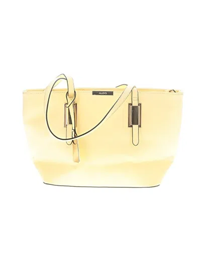 Pre-owned Aldo Tote Bag In Yellow