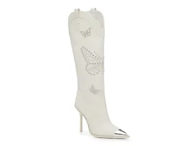 Aldo Tressi Western Boot In White