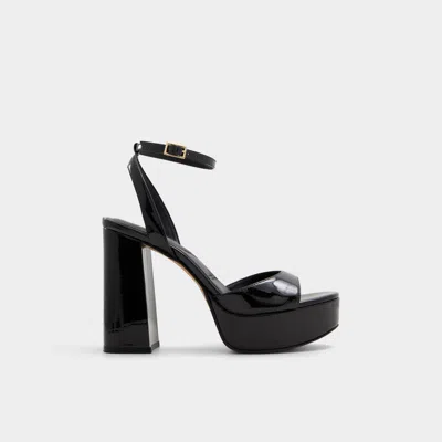 Aldo Lothon Platform Sandal In Black