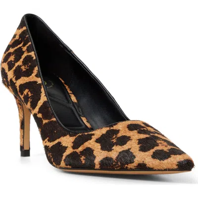 Aldo Verone Pointed Toe Pump In Brown