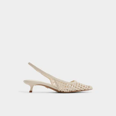 Aldo Violettia In Light Beige In White