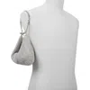 Aldo Vipready Crystal Mesh Shoulder Bag In Silver