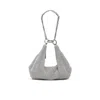 Aldo Vipready Crystal Mesh Shoulder Bag In Silver