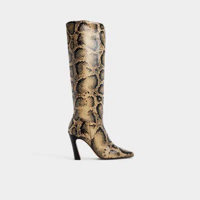 Aldo Vivienna In Brown Multi In Animal Print
