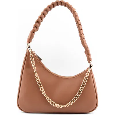 Aldo Voren Chain Strap Shoulder Bag In Brown