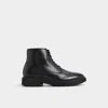 Aldo Walton Lace-up Boot In Black