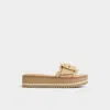 Aldo Wavynelly In Light Beige In Neutral