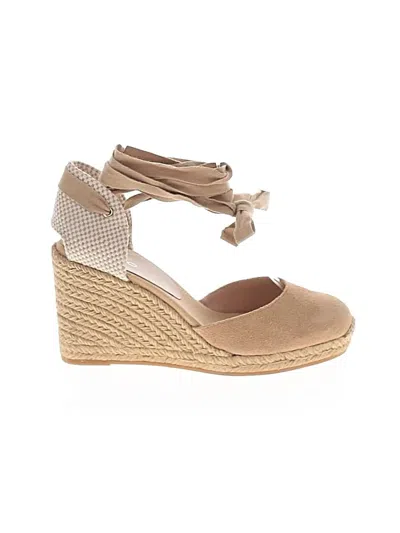 Pre-owned Aldo Wedges In Brown