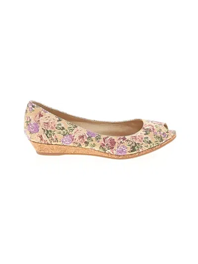 Pre-owned Aldo Wedges In Gold