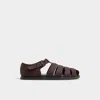 Aldo Wildhaven In Brown Overflow In Brown