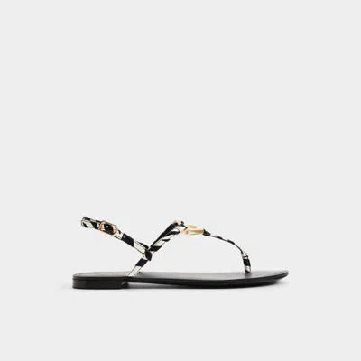 Aldo Women's Alannah – Black / White – Size 10 In Multi