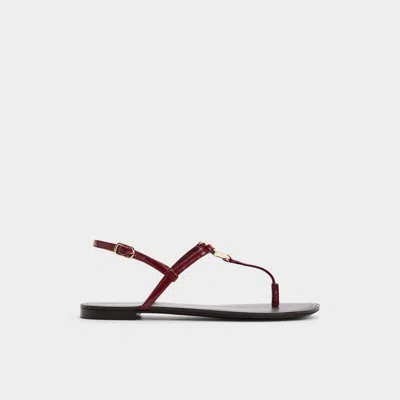 Aldo Women's Alannah – Dark Red – Size 10 In Purple