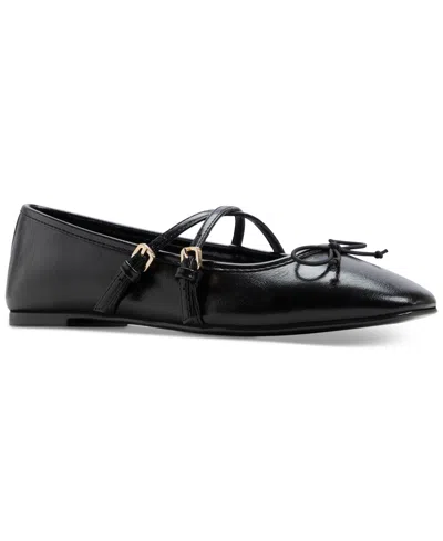 ALDO WOMEN'S AMBERLEE CROSS STRAP BALLET FLATS