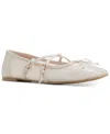 Aldo Amberlee Sequin Mary Jane Flat In Grey Mesh