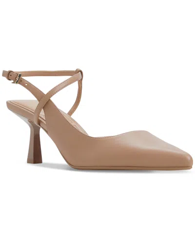 Aldo Women's Axelle Asymmetric D'orsay Pumps In Beige