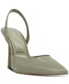 Aldo Berolden Slingback Pointed Toe Pump In Sage Green