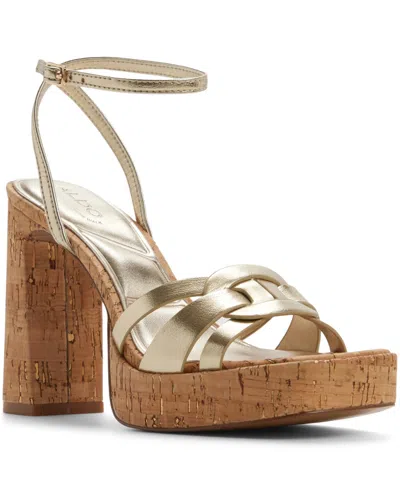 ALDO WOMEN'S BEVERLYANNE BLOCK HEEL DRESS SANDALS