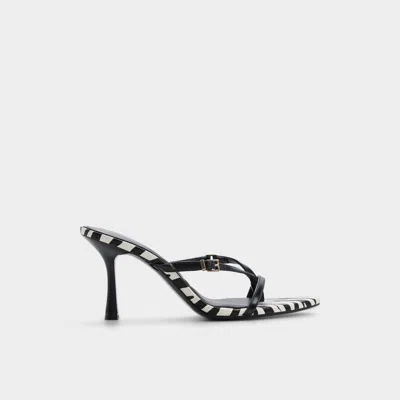 Aldo Women's Broney – Black / White – Size 8.5 In Multi