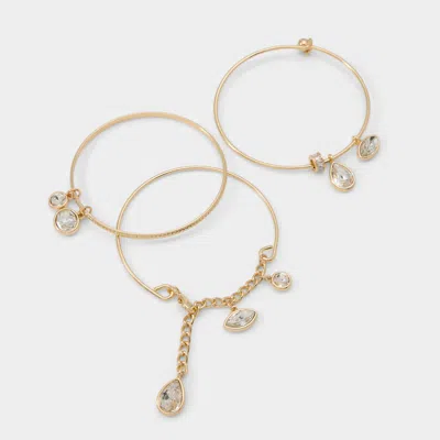 Aldo Women's Celessia – Gold / Clear Multi
