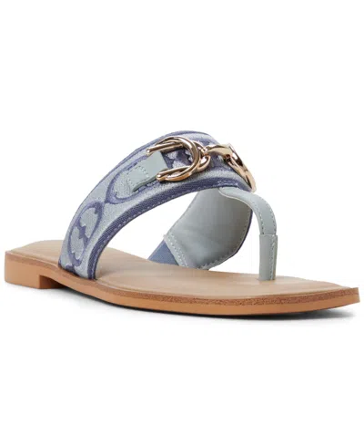 ALDO WOMEN'S CORALYNNA T-STRAP FLAT SANDALS