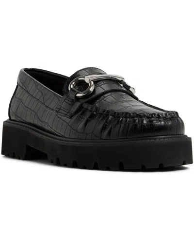 Aldo Women's Danrose Lug-sole Bit Loafers In Black
