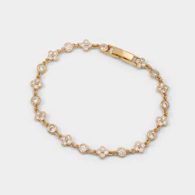 Aldo Women's Debie – Gold / Clear Multi – Size S In Gold/clear Multi
