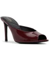 Aldo Elenara Pointed Peep Toe Mule In Burgundy