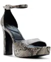 Aldo Eleonia Ankle Strap Platform Sandal In Black