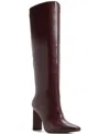 Aldo Women's Elyne Knee High Pointed Toe Boots In Burgundy