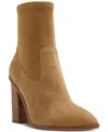 Aldo Farabrirel Bootie In Dark Tan Suede